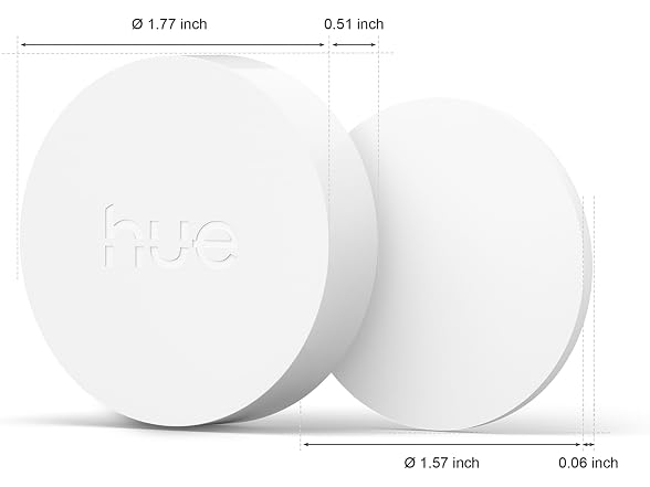 PHILIPS Hue Wireless Smart Light Switch Button, White, 1 Pk