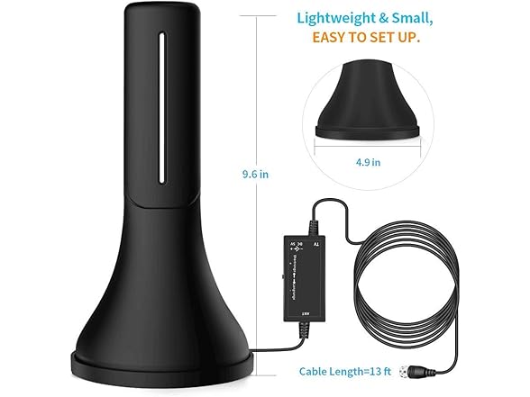 HDTV Antenna - Newest Portable Indoor Di