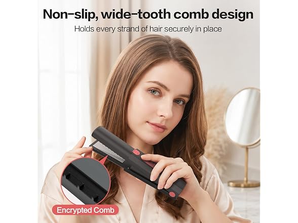 Cordless Hair Straightener, Portable