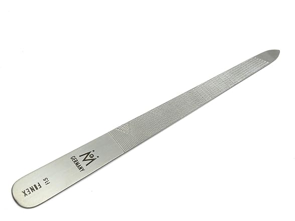 GERMANIKURE Original Triple Cut Metal Nail File