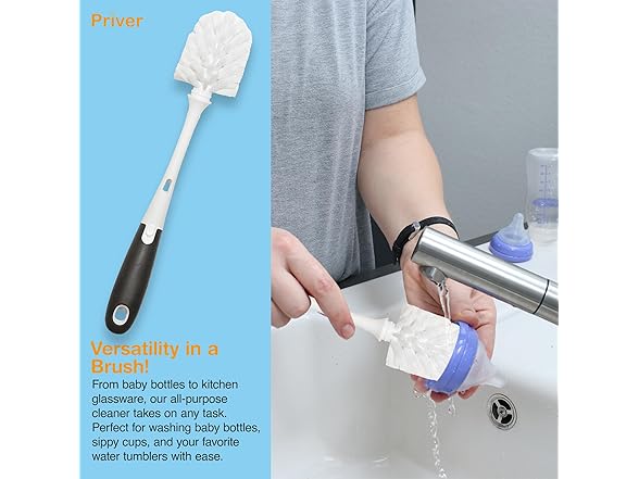 Priver - Baby Bottle Brush 2 Pack Set