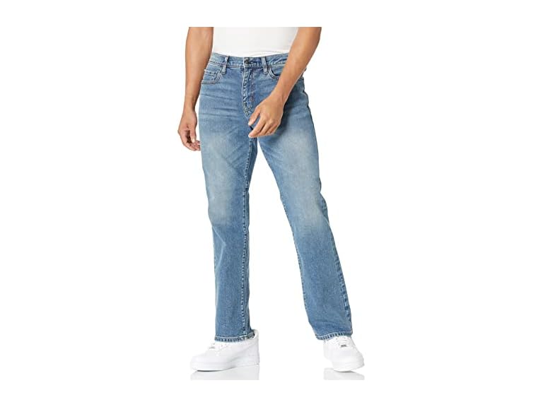 Amazon Essentials Men Straight-Fit Bootcut Black - Gallery 15