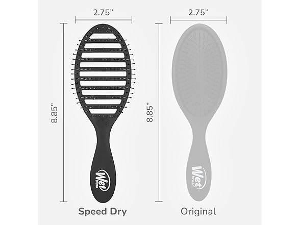 Wet Brush Speed Dry Hair Brush - Black