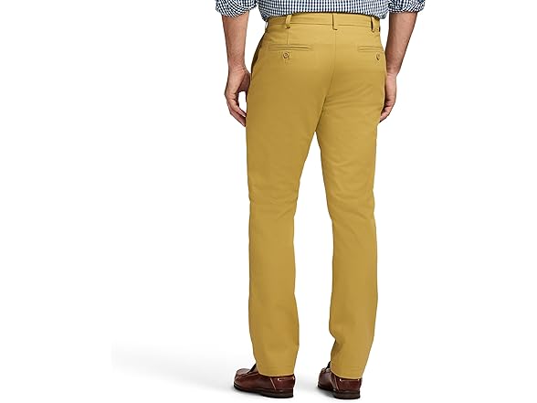 Izod Men (36W x 32L) American Chino Flat Pant