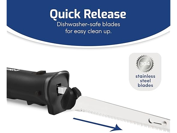 Elite Gourmet EK9810 Cordless Rechargeable Electric Knife