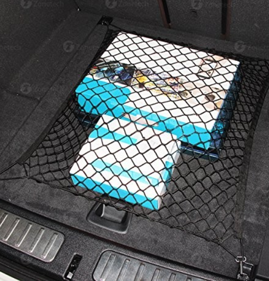 Zone Tech NE0004 Vehicle Trunk Mesh Cargo Net - Gallery 14