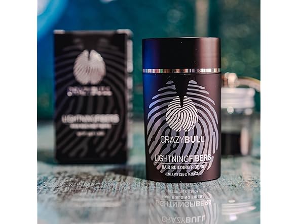 Crazy Bull Hair Lightning Hair Building Fibers 0.77 oz