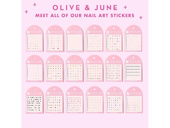 Olive & June Olive & June Nail Art Stickers | Stars