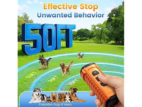 Cbersmg W0110 Dog bark deterrent device