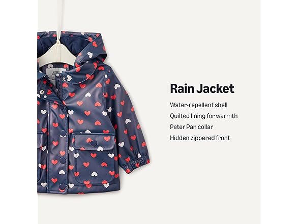 Rain Jacket (18M - 4T) | Your Color Choice