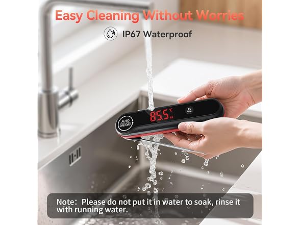 Cooickix Instant Read Meat Thermometer