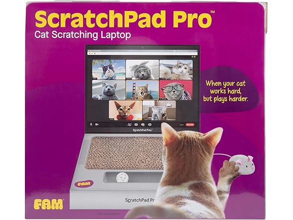 WHAT DO YOU MEME? Laptop Cat Scratcher