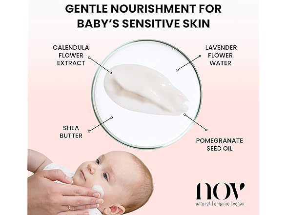 NOV natural organic vegan NOV Baby Nourishing Hydra Loti