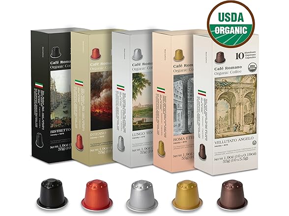 Café Romano Nespresso Pods, 100pk