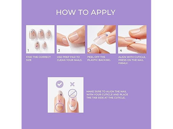 KISS imPRESS No Glue Mani Press On Nails 'Before Sunrise'