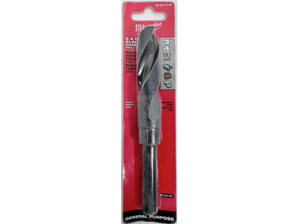 Milwaukee 48-89-2746 3/4inch Black Oxide Bit