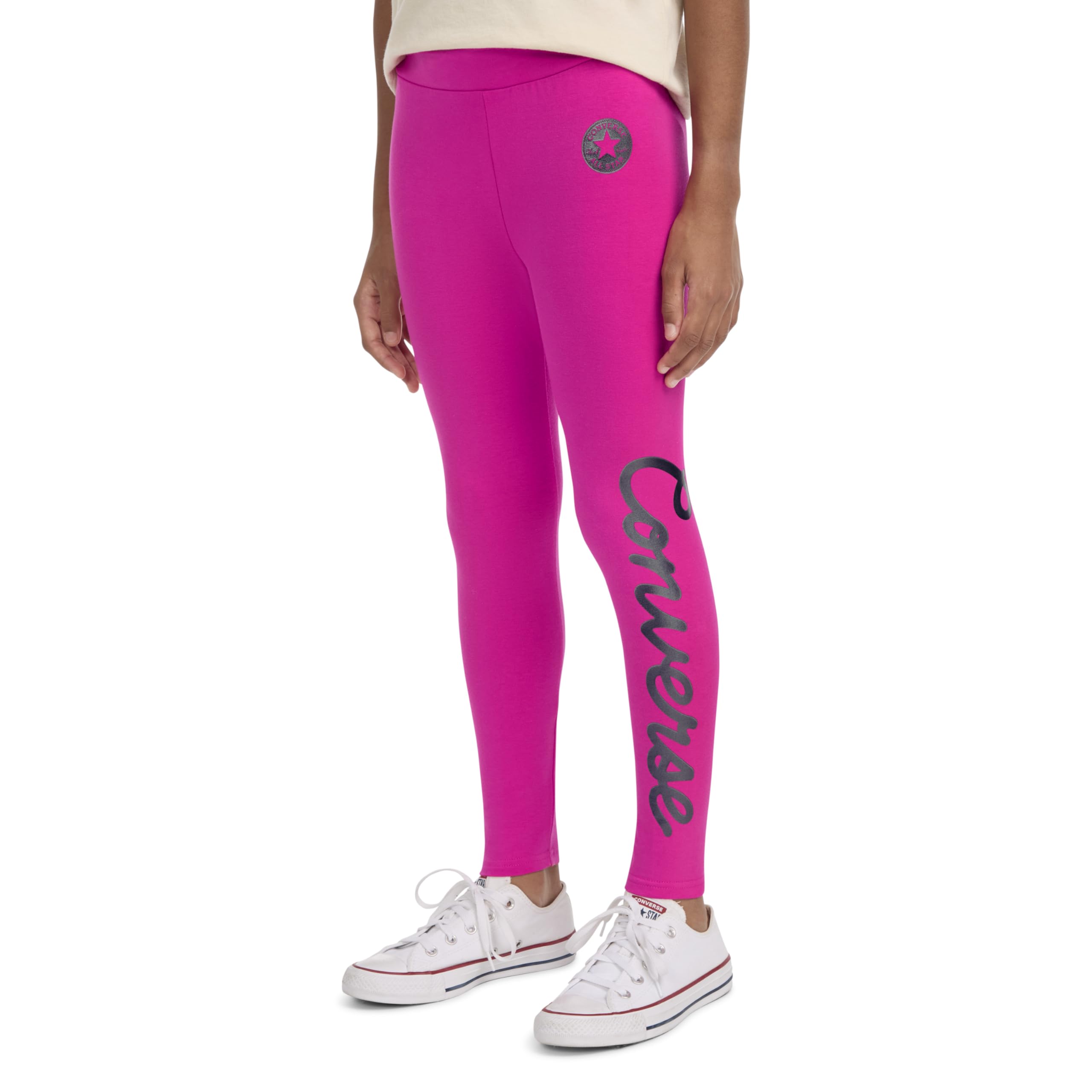 Converse Girls High Rise Leggings - Gallery 11