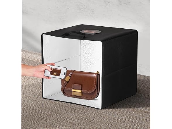 Photo Studio Light Box, 12" x 12", 3000-5600K