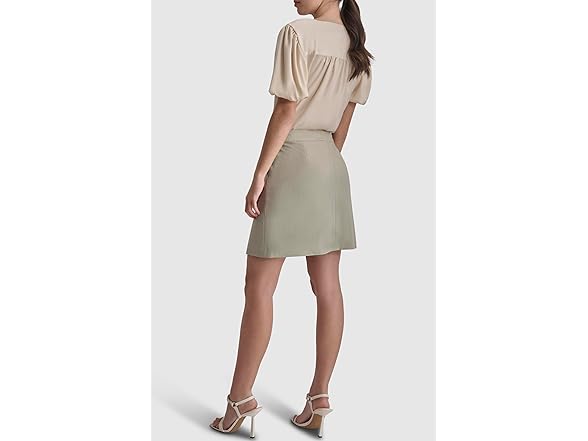 DKNY Women's Fatigue A-Line Skirt (14)