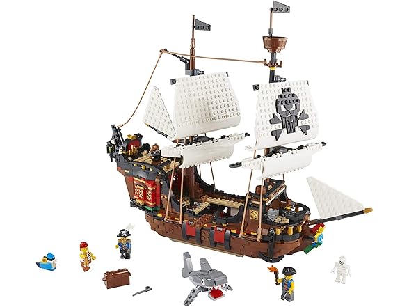 LEGO Creator 3 in 1 Pirate Ship (Open Box)
