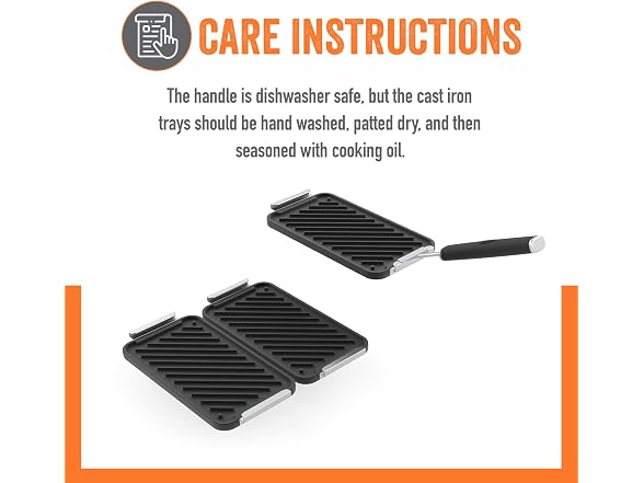 Yukon Glory SEAR 'N SERVE Cast Iron Grill