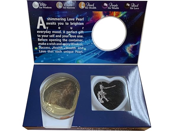 Love Pearl Zodiac Wish Kit Aquarius Necklace