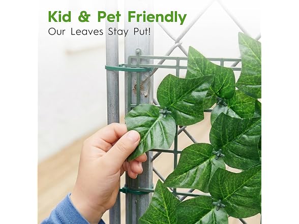 Bybeton Artificial Ivy Privacy Fence