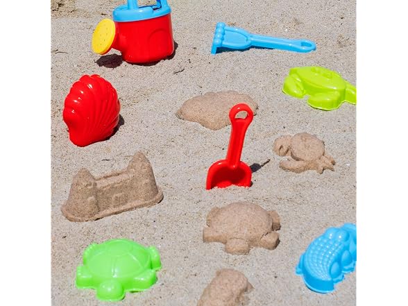 PREXTEX 19-Piece Kids Beach Toys