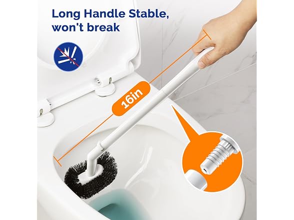 HAMITOR Toilet Plunger and Brush Set