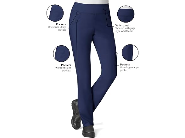 Maevn Women (XL) EON Yoga 7-Pocket Scrub Pant