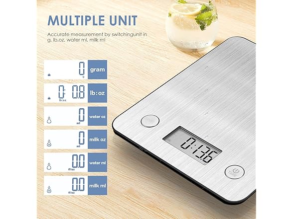 Geek Chef Food Scale,Smart Food Nutrition Scale