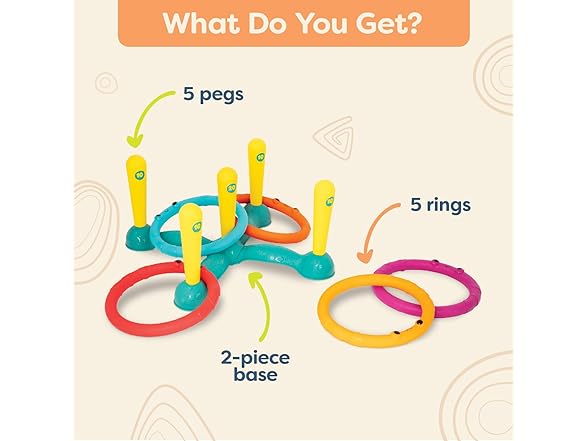 B. toys – Ring Toss Game