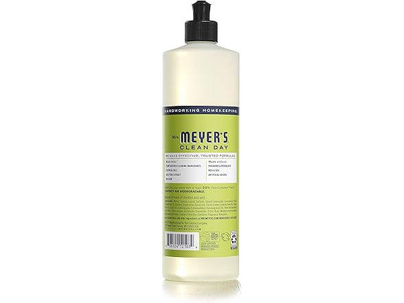 Mrs. MEYER'S Mrs Meyers Lemon Dish Soap, 96oz