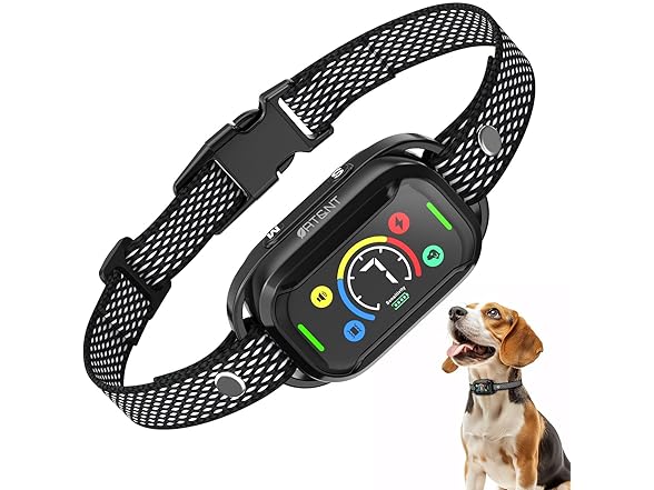 AT&NT Dog Bark Collar Anti Barking Training