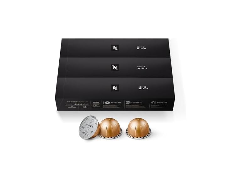 30CT Nespresso Capsules Vertuo, Melozio Coffee