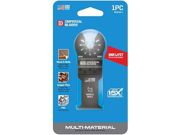 Imperial IBOA300-1 1-1/4" Multitool Blade White