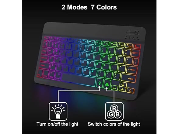 Slim Bluetooth Keyboard & Mouse Set
