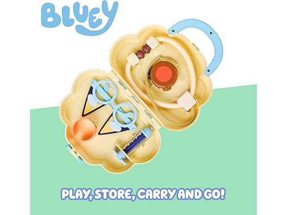 Bluey Cloud Bag Doctor Playset, Play Doctor