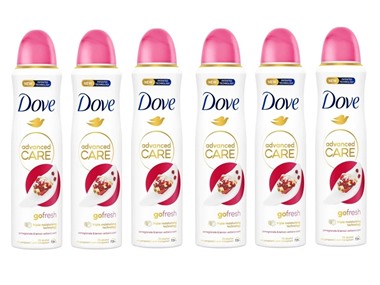 $21.99, Was $26.99, 18% Off! (6 Pack) Dove Advanced Care Pomegranate, & Lemon dealfomo