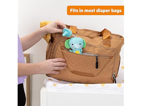 Bright Starts SootheMate Plush Elephant Teether
