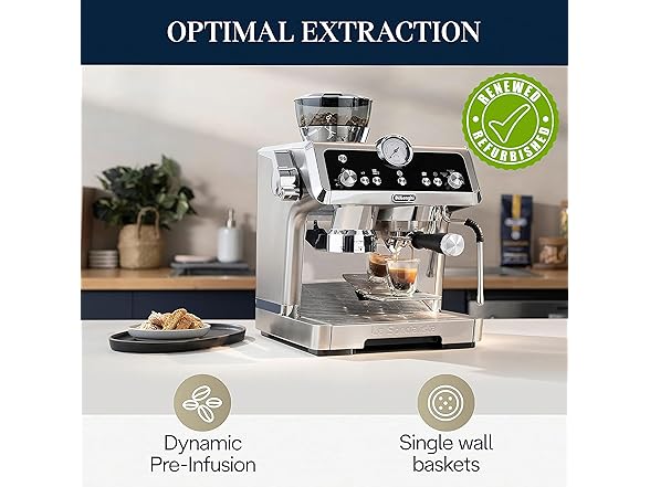 De'Longhi La Specialista Prestigio Espresso Machine, EC9355M (Renewed) (Open Box)