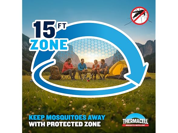 Thermacell Fuel-ZoneGuard Mosquito Repeller