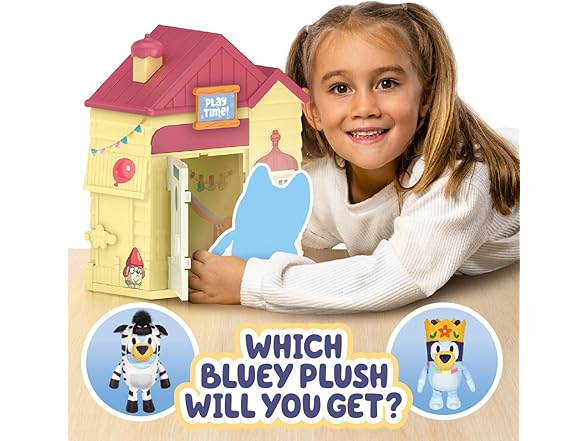 Bluey Play Date Plush Surprise