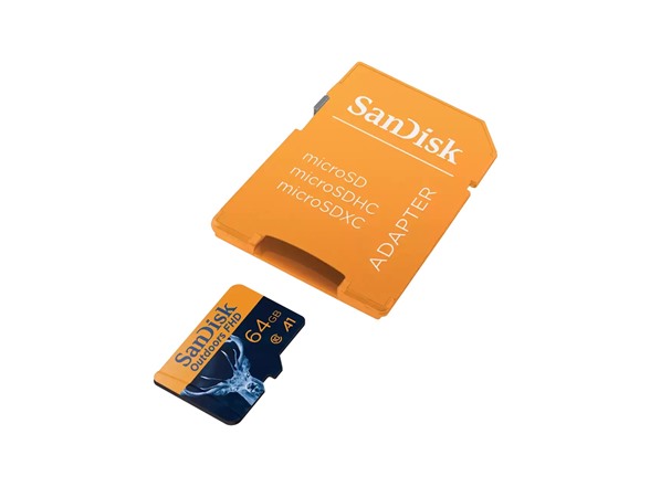 SanDisk Outdoors FHD 128GB microSD w/ Adapter