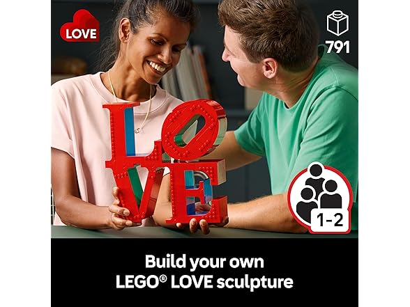 LEGO Art Love Collectible Building Set