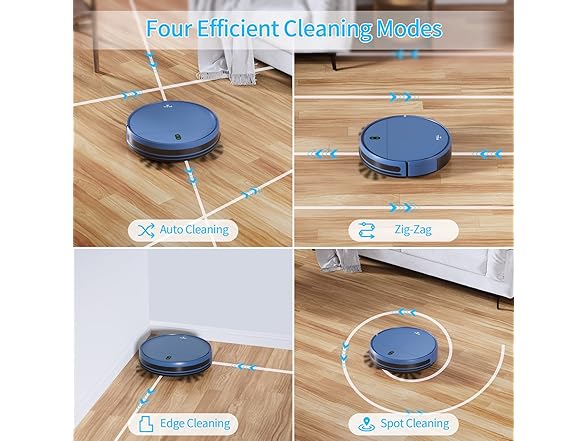 ZCWA W056 Robot Vacuum and (Open Box)