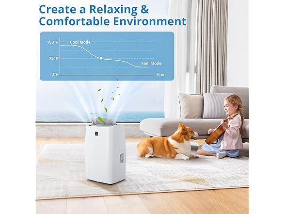 PioneerWorks 14000 BTU Portable Air Conditioner