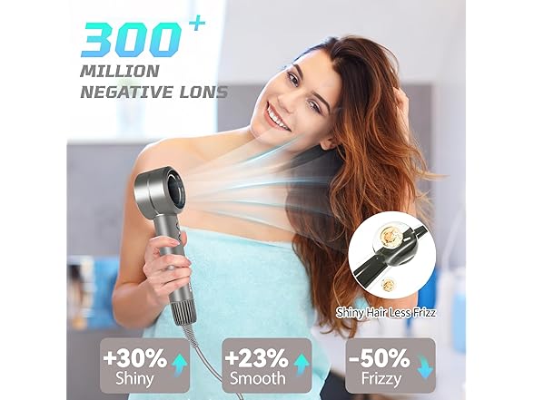 Grey 110,000 RPM Hair Dryer