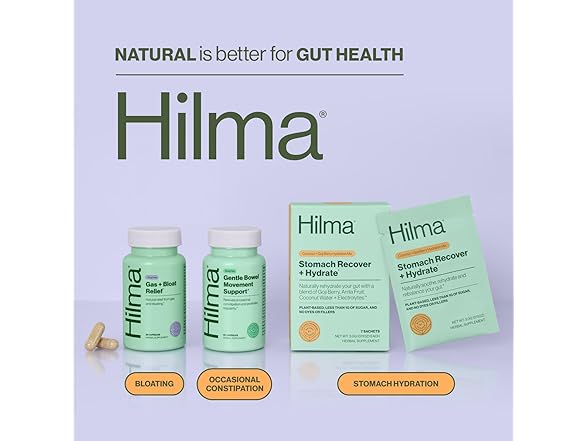 Hilma Natural Gas and Bloating Relief fo