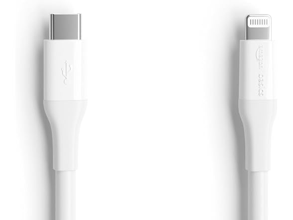 Amazon Basics MFi Certified USB-C to Lightning Fast Charging Cable